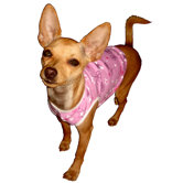 Bicycle Dog Tank in Pink