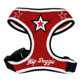 Super Star Dog Harness Vest in Red