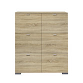 Schuhschrank mit 6 Klappen