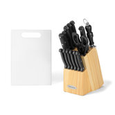 17 Piece Triple Rivet Cutlery Block Set