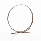 Kobe Ring Sculpture in Zinc