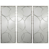 Nikita Silver Iron Mirror