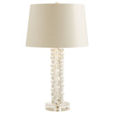 Adrian Acrylic / Glass Column Lamp