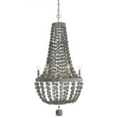 Jada 6 Light Wire Wrapped Chandelier