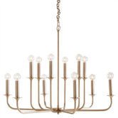Breck 12 Light Metal Chandelier