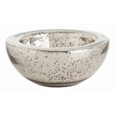Cyd Small Distressed Mercury Bowl