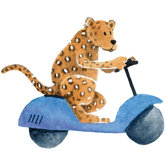 Safari Friends Wall Decal