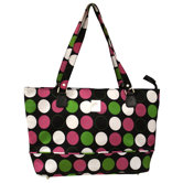 Multi Dots Computer Tote