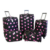 Dots 5 Piece Luggage Set