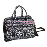 Damask 20" 2 Wheeled Carry-On Duffel