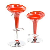 30" Adjustable Molded Bar Stool (Set of 2)