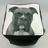 Boxer Cube Ottoman