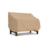 Terrazzo Collection Bench / Loveseat Cover in Tan, Medium