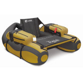 Fish Togiak Float Tube in Grey and Gold