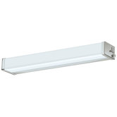 Narrow Profile One Light Vanity Strip in Chrome - Energy Star