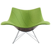 Stingray Rocking Chair with Front Side Upholstered