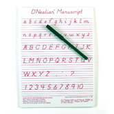 Dnealian Manuscript Write-on