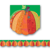 Pumpkin Harvest Shaped Borders