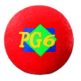 Playground Ball Red 6 In 2 Ply