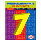 Multiplication Facts In 7 Days