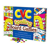 Cvc Spelling Board Games