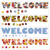 Seasonal Welcome Bulletin Board Set
