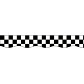Border Black & White Checks