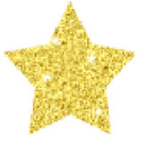 Dazzle Chart Seals Stars 440/pk