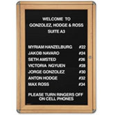 2-Door Ovation Changeable Letterboard