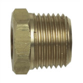 1/4" NPTF x 3/8" NPTM Reducer Bushing