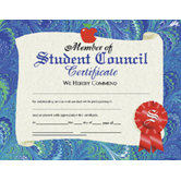 Certificates Student Council 30/pk
