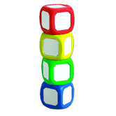 Magnetic Write-on Wipe-off Dice Set