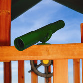 Telescope Swing Set Accessory in Green