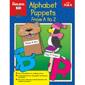 Alphabet Puppets From A To Z Prek-k