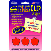 Stikkiclips 6 Red Apples Per Pack