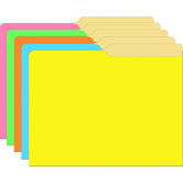Brite Assorted Mini File Folders