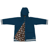 Heavy Duty Raincoat in Navy