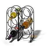 Horseshoe 6 Bottle Tabletop Wine Rack