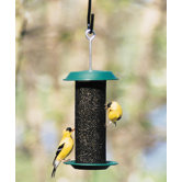 Mini Magnum Thistle Feeder in Green