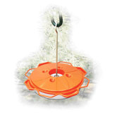 Oriole Feeder in Orange