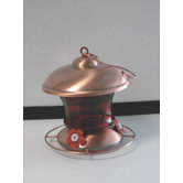 Mini Hummingbird Feeder in Red