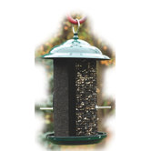 Metal Mesh Feeder in Green