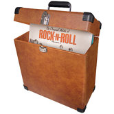 Record Carrier Case in Tan