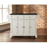 Newport Kitchen Island with Granite Top