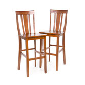 Shield Back 30" Barstool in Classic Cherry