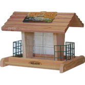 Cedar Suet And Seed Bird Feeder