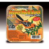 Orange Never Melt Suet Cake