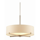 Organic Modern Fisher Island Drum Pendant Shade