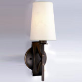 Can Can  Wall Sconce in Bronze Patina
