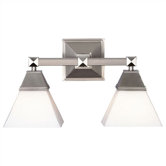 Blush  Vanity Light in Satin Nickel